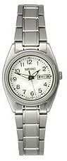 Seiko Stainless Steel White Dial Women's watch #SXA133P1