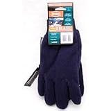 Best Quality Thinsulate Arctic Fleece Glove / Navy Size Large By Boss Manufacturing