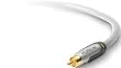 Belkin Pure AV Silver Series - Video cable - composite video - RCA (M) - RCA (M) - 8 ft - quad shielded