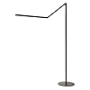 I-Tower High Power LED Floor Lamp- Metal Black/Cool Generation 2