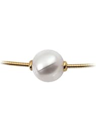 CleverEves 18K Yellow Gold 12.00 mm Fine South Sea Cultured Pearl Necklace