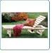 Cedar Log Lounge Chair