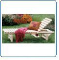 Kitchen: Cedar Log Lounge Chair