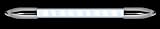 Nexlite Diamond Lites LED Light Bar White Diamond Lite 28 LED Light Bar