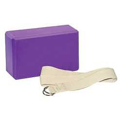 Bollinger Yoga Block & Strap Combo
