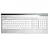 Celesta Keyboard, Silver with White Keys