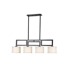 Kenroy Home 10064ORB Endicott 4-Light Island Light, Oil Rubbed Bronze by Kenroy Home