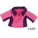 Webkinz Pink & Purple Fleecy Top