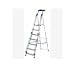 Blue Seal Aluminium Platform Stepladders 7 Tread 10507