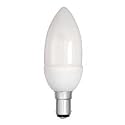 25 Pack - 7W SBC Opal Mini Candle Energy Saving Bulb