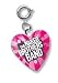 Naked Brothers Band Nat & Alex Photo Heart Locket with Crystals - IT OPENS!
