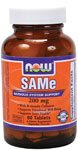 SAMe by NOW Foods - Mental Fitness (200 mg - 60 Vegetarian Tablets)