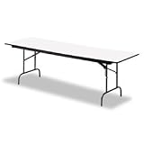 Iceberg Premium Wood Laminate Folding Table, 30 x 60, Gray (ICE55217) Category: Wood Folding and Utility Tables