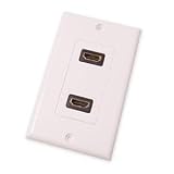 HDmi 2-PORT Wall Plate