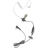 Single Wire Surveillance Earpiece For Kenwood radios