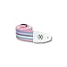 Daisy Rock Guitar Strap, Pastel Rainbow