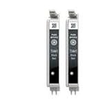 Electronics : PCArena - 2 Black Compatible Ink Cartridges for EPSON Stylus Photo R265 R360 RX560 TO801 by PCArena Compatible Inks - check product details for full compatability