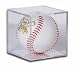 BallQube Softball Holder Display - Sports Memoriablia Display Case - Sportscards Collecting Supplies