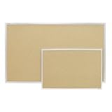 Quartet S734 Quartet Cork Bulletin Board, 48 x 36, Aluminum Frame