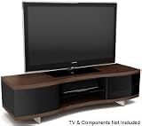 BDI Ola/8137 Triple-Wide Enclosed Cabinet - Chocolate Stained Walnut