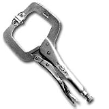 Locking `C` Clamp w/ Swivel Pad - 4 In