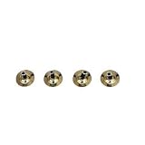 Rhythm Band Brass Cymbals with Knobs (Finger Cymbals, two pair with straps)