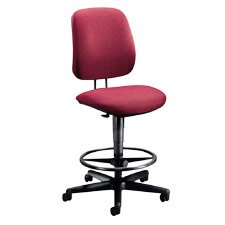 HON COMPANY / 7700 Series swivel task stool, olefin fabric, gray / HON7705AB12T / Sold as 1 Each / Mfr Part # 7705AB12T \*/ 7700 Series swivel task stool, olefin fabric, gray