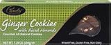 Pamela's Products Wheat-Free Gluten-Free Cookies Ginger with Sliced Almonds -- 7.25 oz