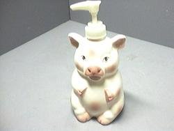 PIGGY 3-Dimensional Soap Lotion Dispenser Pig Pigs NEW!