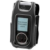 Cellet LG LX570 Muziq Stingray Cover Case with detachable swivel belt clip- Retail Packaging