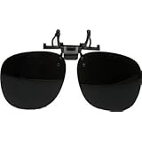 LIGHTWEIGHT PLASTIC CLIP-ON FLIP-UP SPECTACLES - SHADE #8 GREEN WELDERS LENS