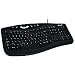Microsoft Comfort Curve Keyboard 2000 Tastatur USB 105 Tasten MS WXP GB Schwarz