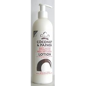 Nubian Heritage Coconut & Papaya Lotion with Shea Butter, Aloe Vera & Vitamin E