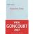 Alabama Song - Prix Goncourt 2007