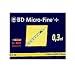 BD Micro-Fine 0.3ml Insulin Syringes U-100 (Product: 0.5 Unit Graduation (+Demi))