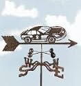 #2 Race Car Weathervane