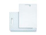 Architec Restaurant Gripper 12-by-19-Inch Large Professional Edition Cutting Board, White