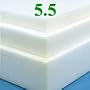 Two Shredded Memory Foam Pillows With This Soft Sleeper 5.5 Queen 4 Inch Memory Foam Mattress Pad, Bed Topper, Overlay