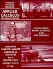 Applied Calculus: For Business, Social Sciences and Life Sciences, Preliminary Edition