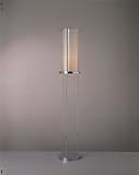 Mostly Mesh Chrome Floor Lamp