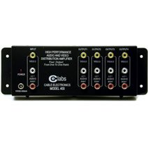 Cables To Go 4-Output RCA Audio/Video Distribution Amplifier