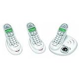 Review BT 014843 / BT Studio 1500 - DECT Cordless Phone - With Digital Answer Machine Triple Pack - White