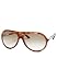 Rodrigo Aviator Sunglasses: Tortoise/Light Brown