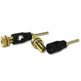 Impact Acoustics Performance - Speaker connector - 8 AWG - pin (M) - charcoal