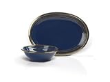 Gourmet Basics by Mikasa Mira Collection Sapphire 2 pc Serving Set 2-pc.