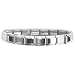 Clearly Charming Shiny Starter Italian Charm 18 Link Bracelet