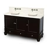 62 Dual bowl Vanity Package