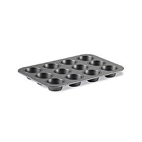 Click here to buy Calphalon Professional Nonstick 12-Cup Muffin Pan by Calphalon.