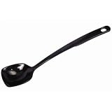 Serving Spoon - Black Solid scoop. 25cm handle.