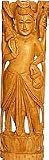 ShalinCraft Wood Sculpture Art Indian Hindu Religious Statue Figurine 15 x 4.5 (jwcs008)